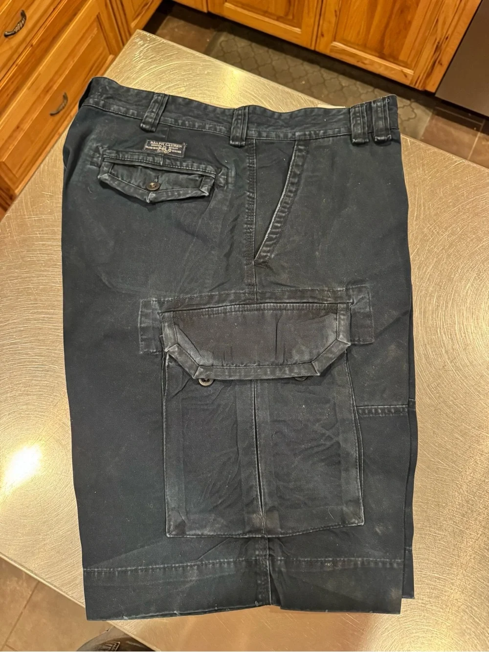 Ralph Lauren Men's Navy Cargo Shorts